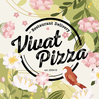 Логотип @vivat_pizza_chat - Vivat Pizza Chat