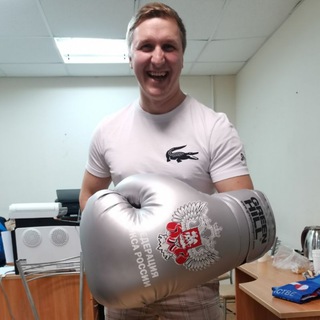 Логотип @vkboxing - В синем углу / Василий Конов-мл
