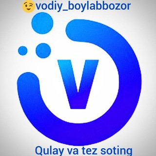 Логотип @vodiyboylabbozor - Водий Буйлаб Бозор