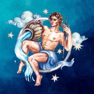 Логотип @vodolei_g - Водолей | Гороскоп от Нейросети