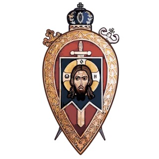 Логотип @voennyotdel - Военный отдел Московского Патриархата