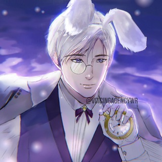 Логотип @voicingagencywr - Озвучивающее агентство "Белый кролик" || ОАБК🐰