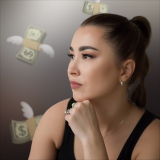 Логотип @volodina_o_marketinge - Катя, запуски, масштаб💵