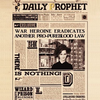 Логотип @volprorokhogwarts - Ежедневный пророк⚡️