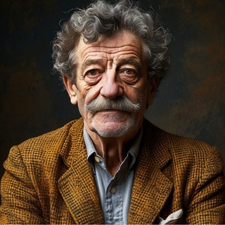 Логотип @vonneguttg - Курт Воннегут