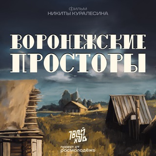 Логотип @voronezh_film - "Воронежские просторы" - документальный фильм