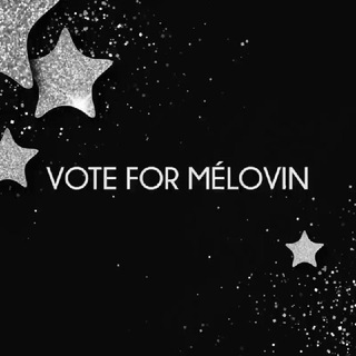 Логотип @vote_for_melovin - 🖤 Vote for MÉLOVIN 🇺🇦