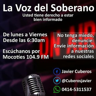 Логотип @vozsoberano - VozSoberano