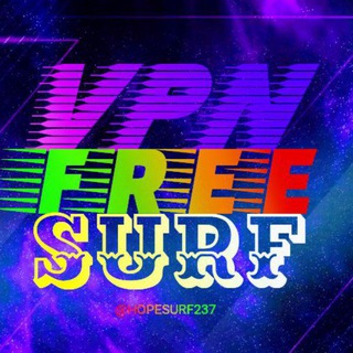 Логотип @vpnfreesurfhope - VPN FREE SURF
