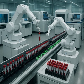 Логотип @vrach_laborant - Laboratoriya AI