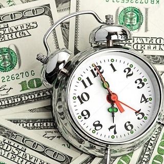 Логотип @vremyamoney - Время-деньги