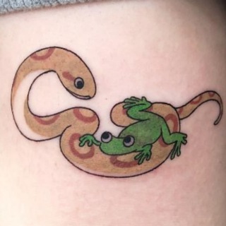 Логотип @vsratyshiii - Жаби і гадюки