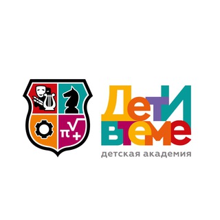 Логотип @vteme_kids - Дети в Теме | Детская Академия