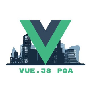Логотип @vuejspoa - Vue.js - PoA Meetup