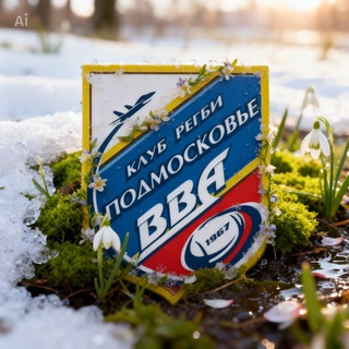 Логотип @vvarugby - Регби-клуб «ВВА-Подмосковье» ✈️