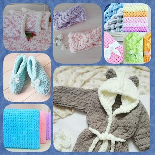 Логотип @vyajem_iz_alizepuffi - Вяжем из Ализе пуффи 🧶🧣🛍🎁☺️