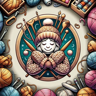 Логотип @vyazanie_idei_i_skhemy - Вязание | Идеи и схемы | Крючком и спицами!