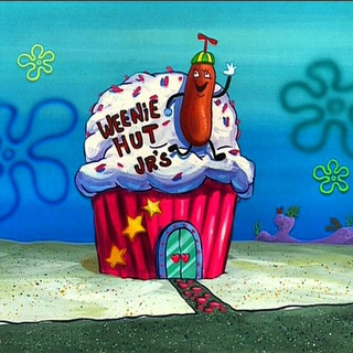 Логотип @waffles - Super Weenie Hut Jr.