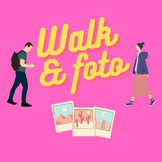 Логотип @walkfoto - walk&foto