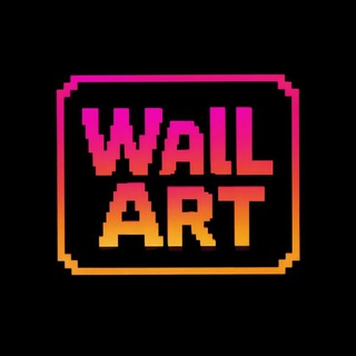 Логотип @wallart_ai - WALLART • DESIGN