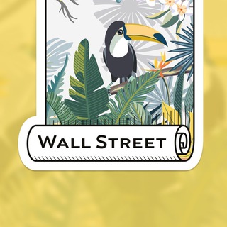 Логотип @wallpaperskids - Детские Обои Wall Street