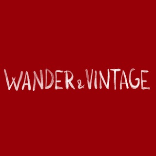 Логотип @wanderandvintage - Wander&Vintage