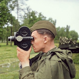 Логотип @war_in_color - Фото - история ВОВ| В цвете