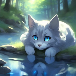 Логотип @warriors1cats - ~ 🌊 Палатка Невидимой Звезды 🌊 ~