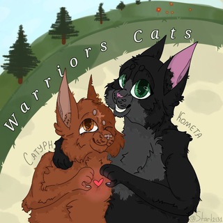 Логотип @warriors_cats666 - Коты Воители / Warriors Cats