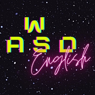 Логотип @wasdenglish - WASD English. Английский по играм