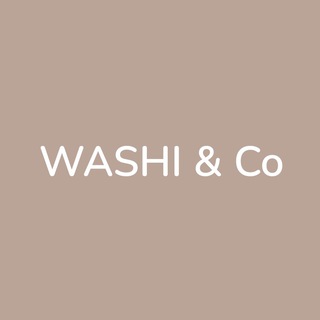 Логотип @washiandco - Washi & Co