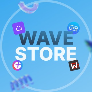Логотип @wavestoregg - WaveStore - магазин цифровых товаров