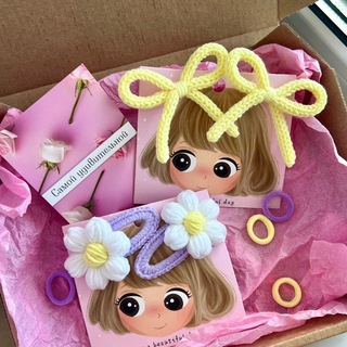 Логотип @way_lena - Вау! Лена 😍 вязаные заколки и резинки ручной работы