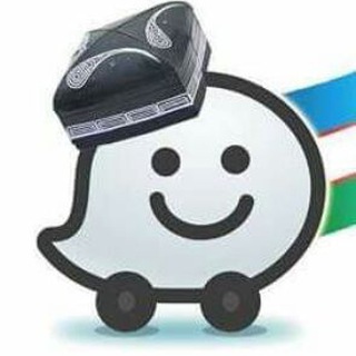 Логотип @waze_uz - Waze.uz