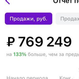 Логотип @wbrost - РОСТ ПРОДАЖ 🔥