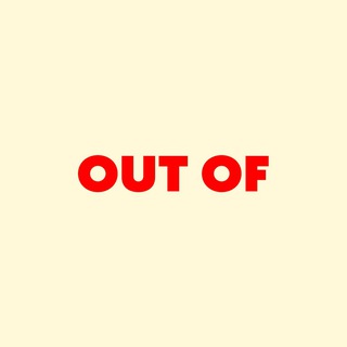 Логотип @weareoutof - OUT OF