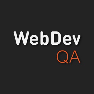 Логотип @web_dev_qa - WebDev - QA