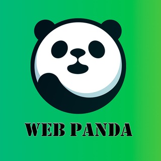 Логотип @web_panda_chat - Чат WEB Panda | Wordpress | Веб-разработка