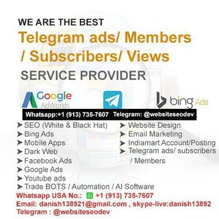 Логотип @websiteseocryptoexpert - Website/SEO/Google Ads/Crypto Investment Website / Dark Web promotion/Telegram ads