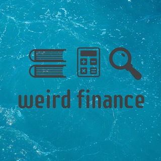 Логотип @weirdfin - Weird Finance