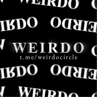 Логотип @weirdocircle - weirdo stay high