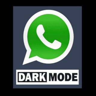 Логотип @whatsappdarkmodefree - Whatsapp dark mode free 😎