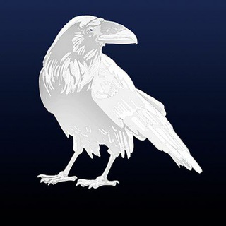Логотип @white_raven_journal - Журнал «Белая Ворона»
