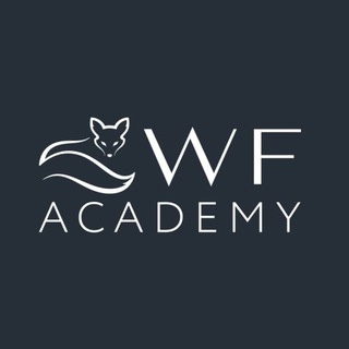 Логотип @whitefoxschool - WF ACADEMY