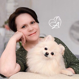 Логотип @whitespitz_ru - Белый шпиц