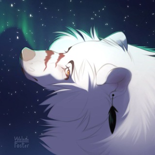 Логотип @whitewolflair - Логово белого волка | Вейнд