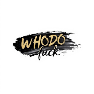 Логотип @whodofucktg - WHODOFUCK