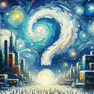 Логотип @why_this_name_tg - Почему так называется?