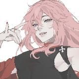 Логотип @whyneverlone - т/и