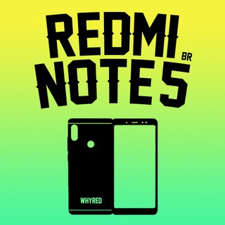 Логотип @whyrednote5br - Redmi Note 5 BR